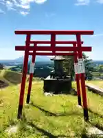 朝日稲荷神社の鳥居