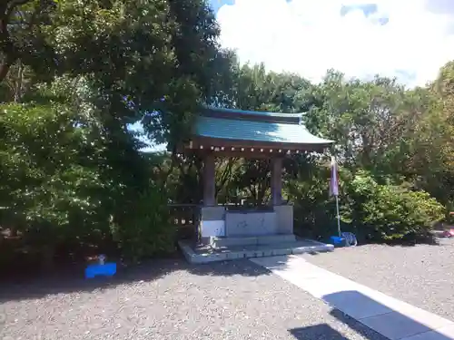 龍口明神社の手水舎