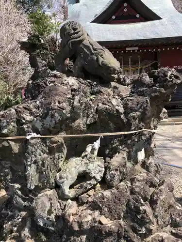 榛名神社の狛犬