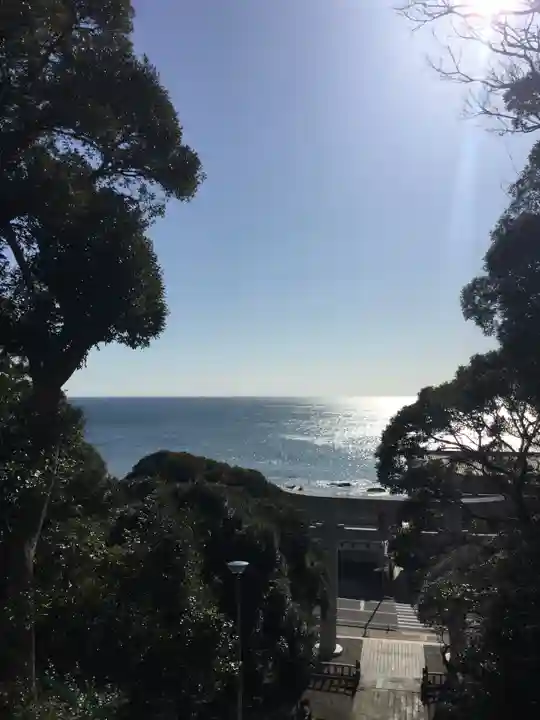 大洗磯前神社の景色