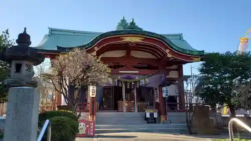 千住神社の本殿・本堂