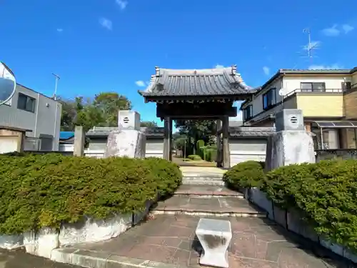 甘棠院の山門・神門