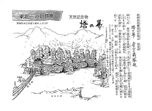 塔のへつり(福島県)