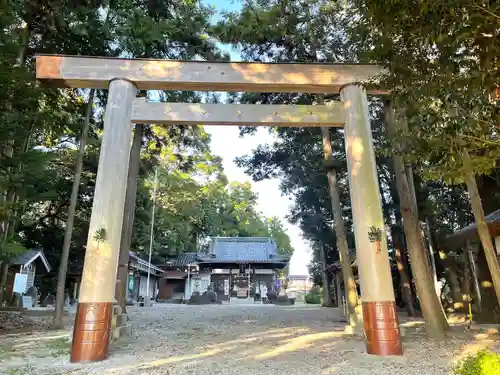 神前神社の鳥居