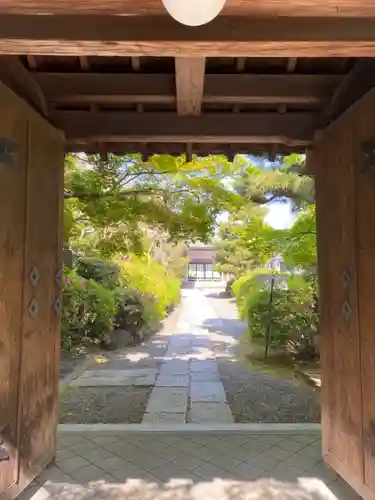 蓮華寺の山門