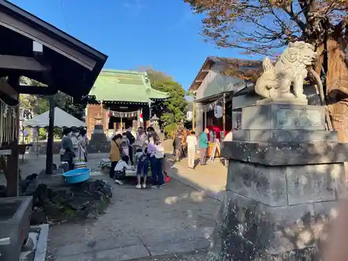 春日神社（下妙典）の狛犬
