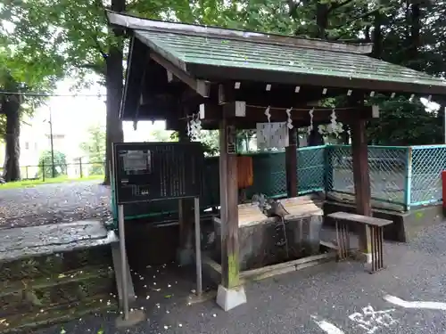 諏訪神社の手水舎