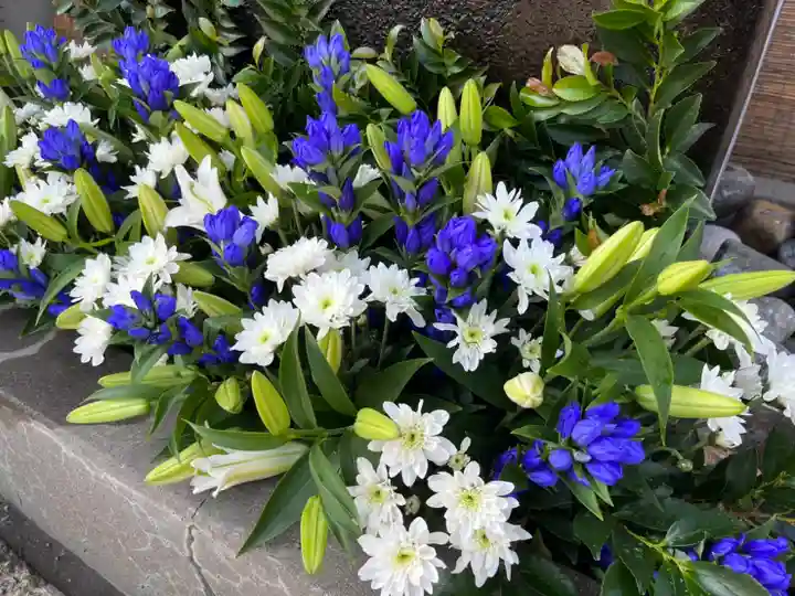 上尾御嶽神社の手水舎