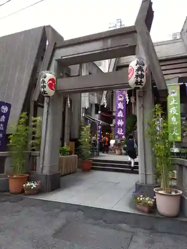 烏森神社の鳥居