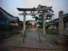 白山神社の鳥居