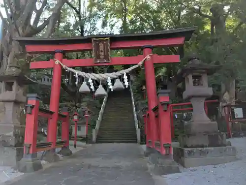 山名八幡宮の鳥居