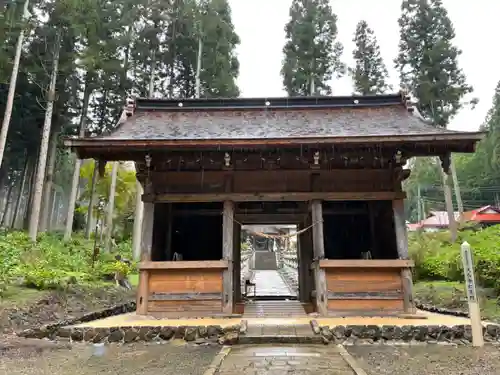 天台寺の山門