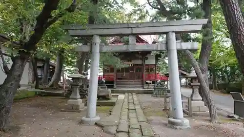 金木八幡宮の鳥居