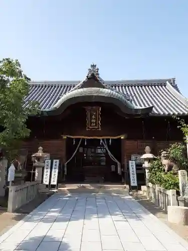 柿本神社の本殿・本堂