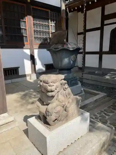 静勝寺の狛犬