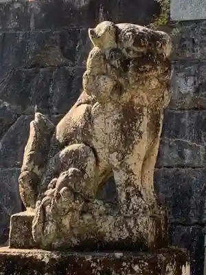 塩田八幡宮の狛犬