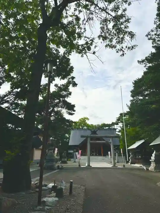 富良野神社の鳥居