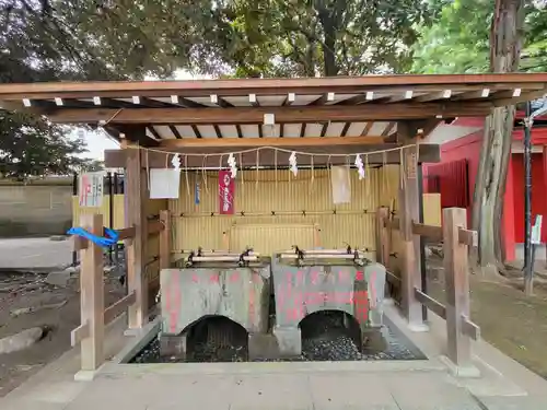 駒込富士神社の手水