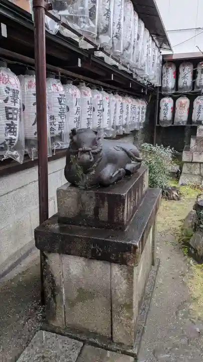 文子天満宮の狛犬