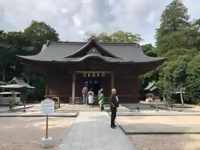 松江神社の本殿・本堂