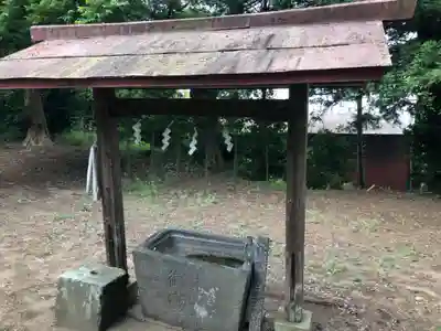 蛟蝄神社門の宮の手水舎