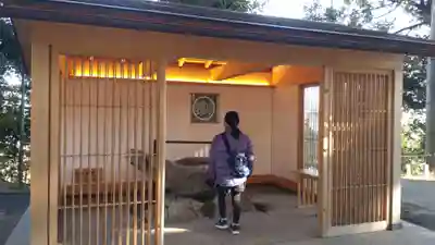 星川杉山神社の手水舎