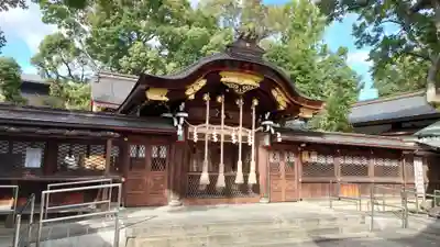 護王神社の本殿・本堂