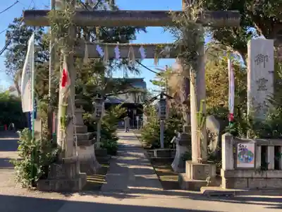 御霊神社の鳥居