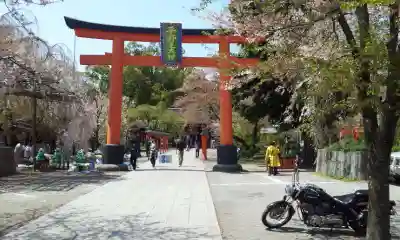 平野神社の鳥居
