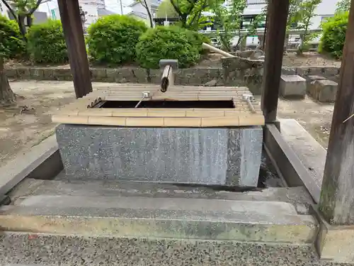 佐賀縣護國神社の手水舎