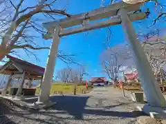 釧路一之宮 厳島神社の鳥居