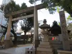 那古野神社の鳥居