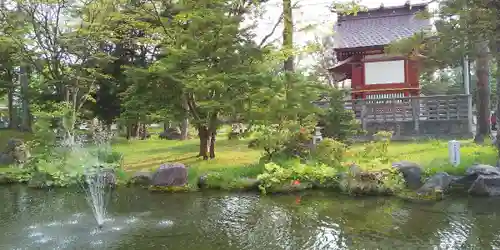 北海道護國神社の庭園