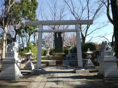 大國魂神社の鳥居