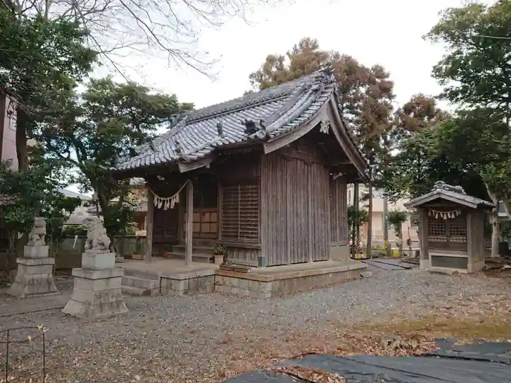 八所神社の本殿・本堂