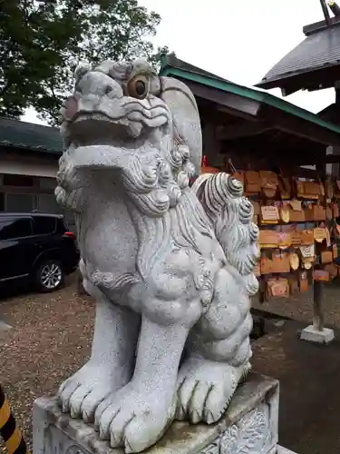 櫻岡大神宮の狛犬