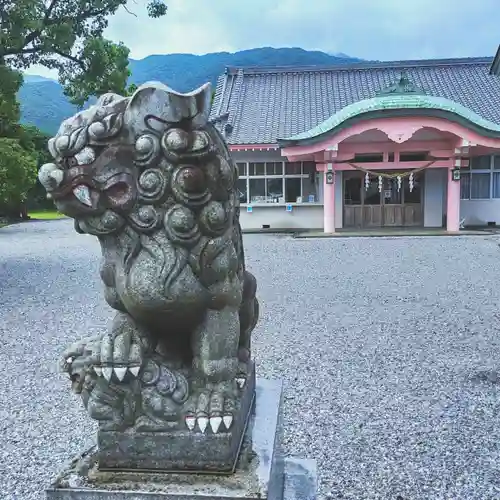 屋久島大社の狛犬