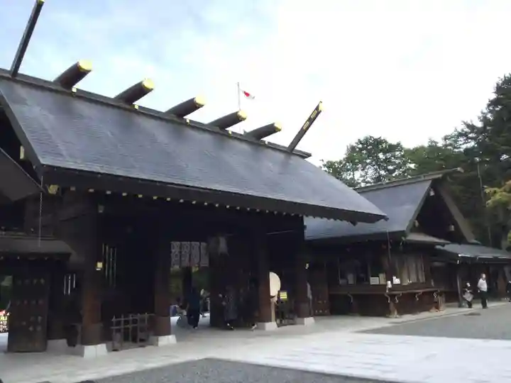 北海道神宮の山門・神門