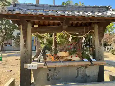 三津厳島神社の手水舎