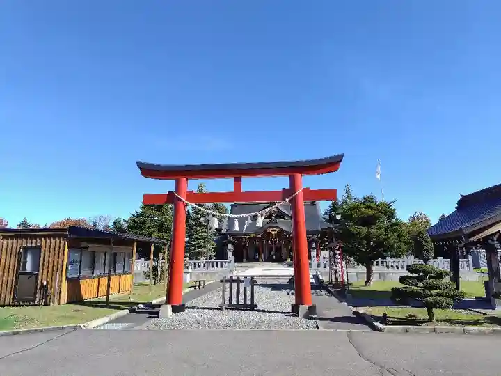 美瑛神社の鳥居