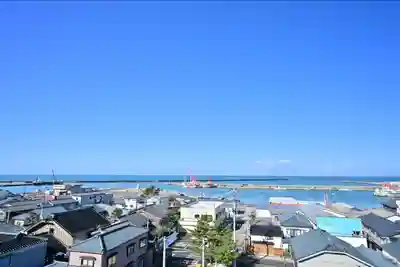 白山媛神社の景色