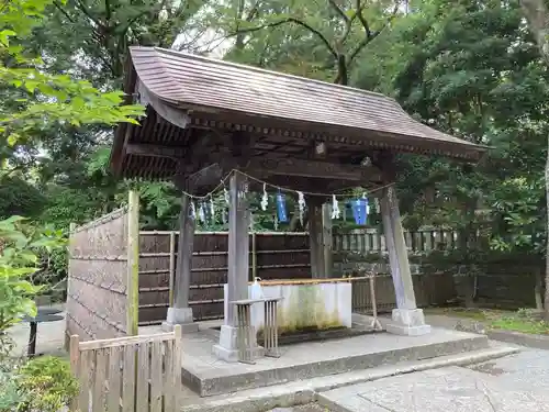 報徳二宮神社の手水舎