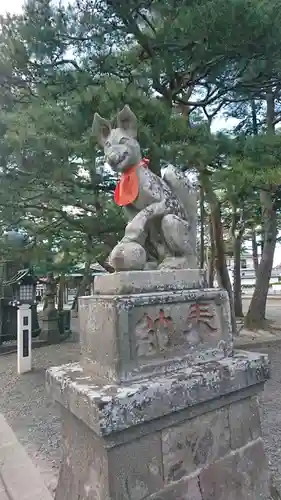 竹駒神社の狛犬