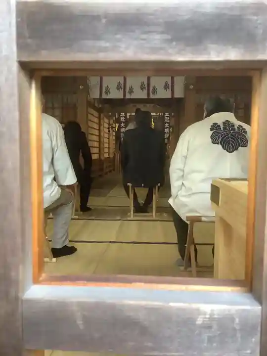 五社大明神社の本殿・本堂