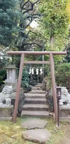 小岩神社の鳥居