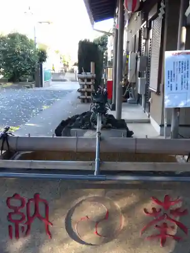 武蔵野神社の手水