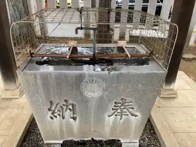 尉殿神社の手水舎
