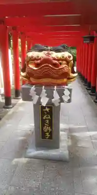 田村神社の狛犬