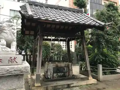 柏神社の手水舎