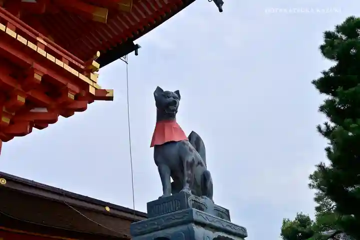 伏見稲荷大社の狛犬